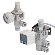 Push-to-lock vacuum regulator RVZ series